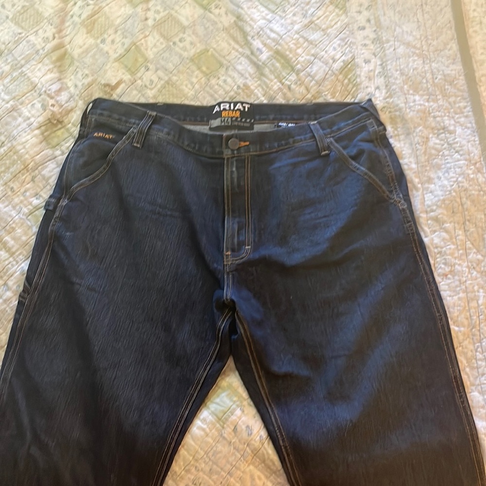 Ariat 
Rebar M4 Low Rise DuraStretch Edge Boot Cut Jean